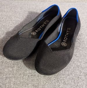 Rothy's Solid Black Flat Size 7 / Good Condition
